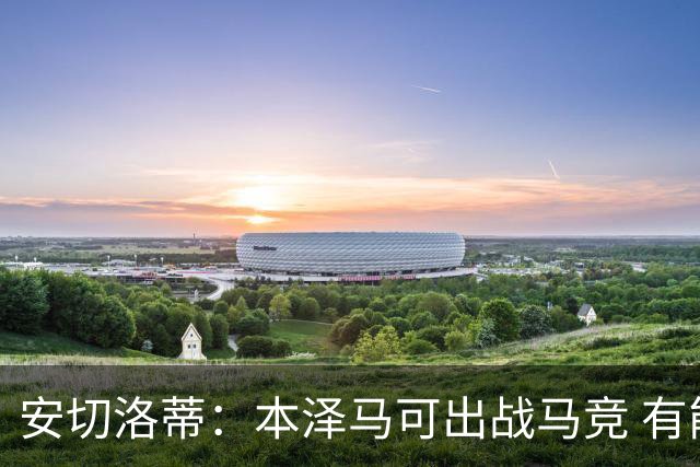 安切洛蒂：本泽马可出战马竞 有能力赢得西甲冠军